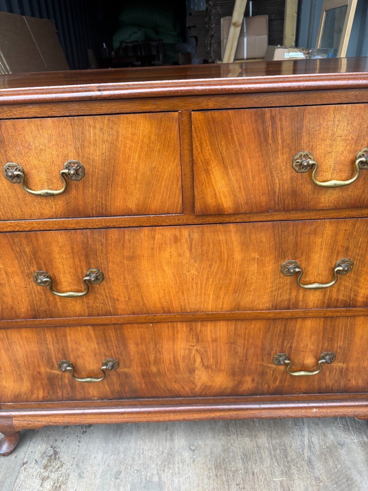 Early 20th Century Waring & Gillow Two Over Two Chest Of Drawers photo for sale