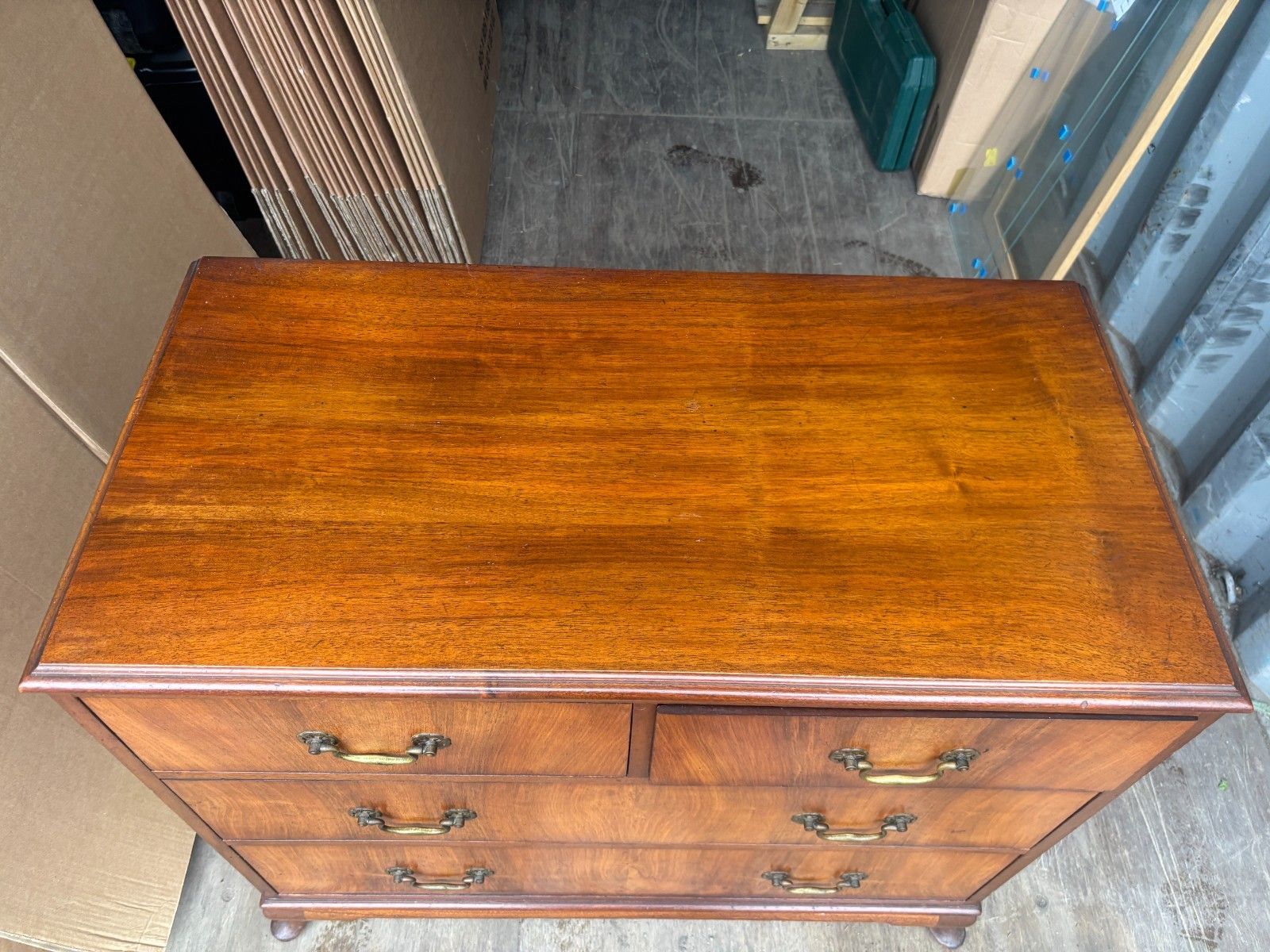 Early 20th Century Waring & Gillow Two Over Two Chest Of Drawers photo vintage