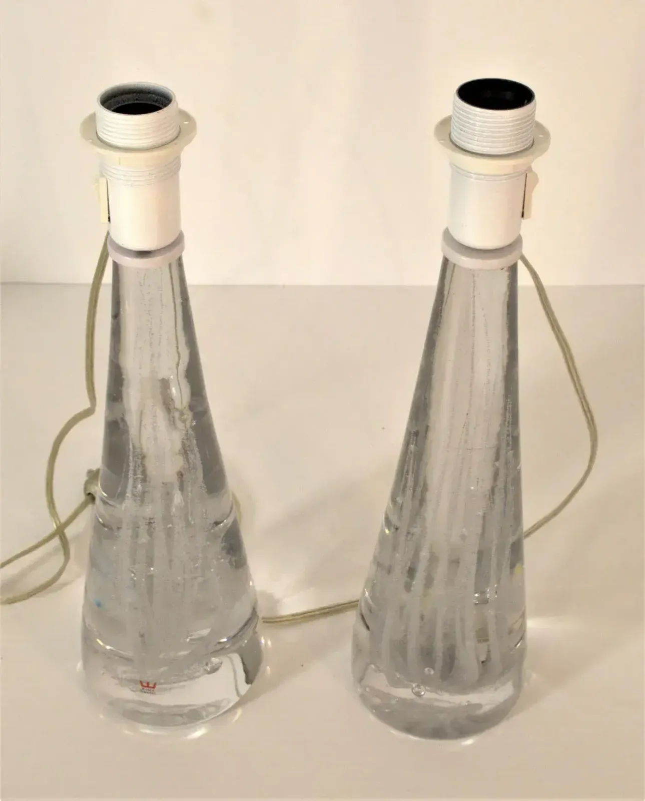 Large Art Glass Table Lamps By Vicke Lindstrand For Kosta Boda, 1960s, Set Of 2 photo buy