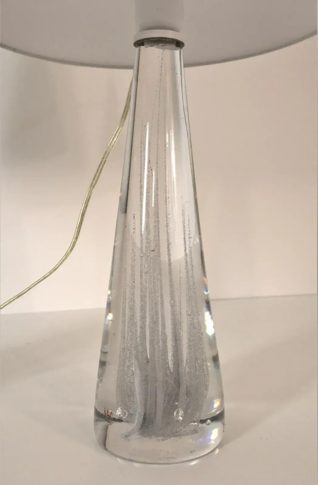Lighting Large Art Glass Table Lamps By Vicke Lindstrand For Kosta Boda, 1960s, Set Of 2 photo