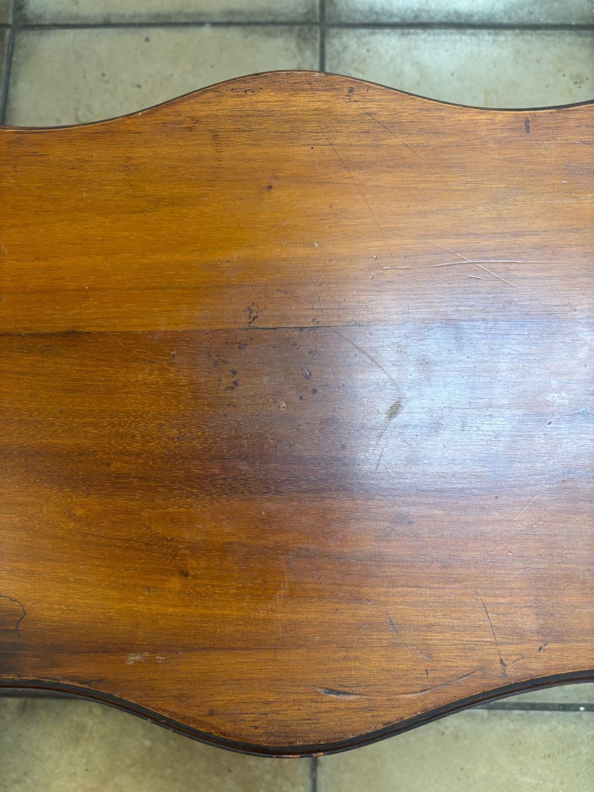 Early 20th Century Mahogany Hall Table As Found photo Furniture