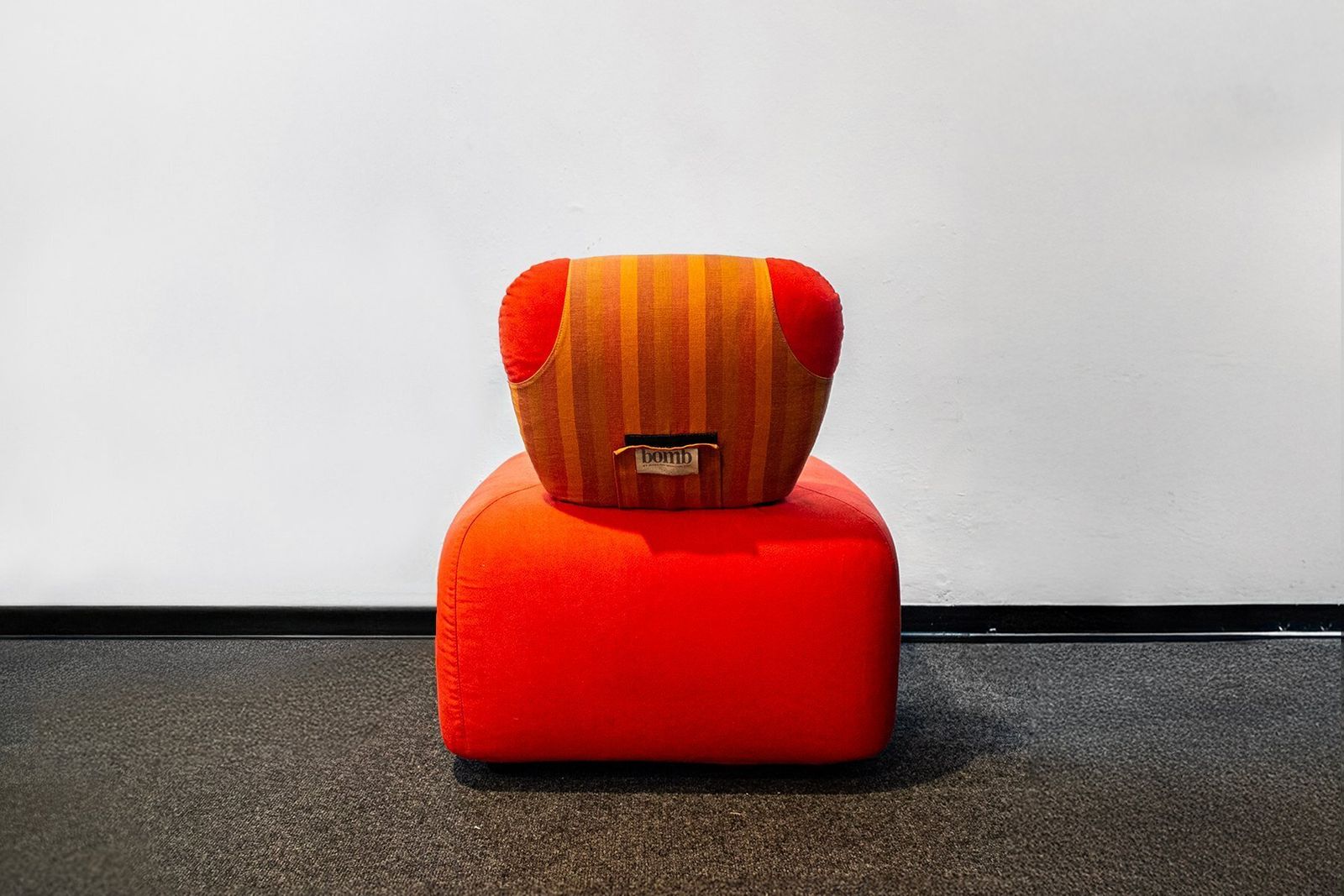 Bomb Lounge Chair By Massimo Morozzi For Tesi, 1990s photo Furniture