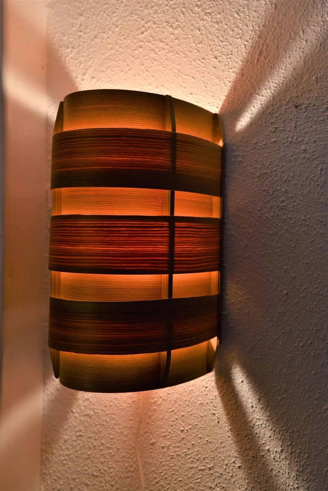 Pine Veneer V155 Sconce By Hans Agne Jakobsson For Ellyset Ab, Sweden, 1950s photo vinterior