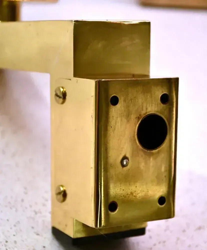 photo furniture Swedish Model V397 Sconces In Brass And Opaque Glass By Hans Agne Jakobsson For Hans Agne Jakobsson Ab, 1970s, Set Of 2