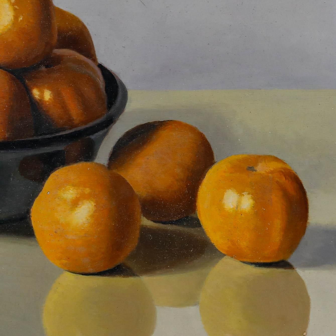 Jacques Blanchard (1912 1992) 20th Century Oil, Still Life With Clementines photo 595.0