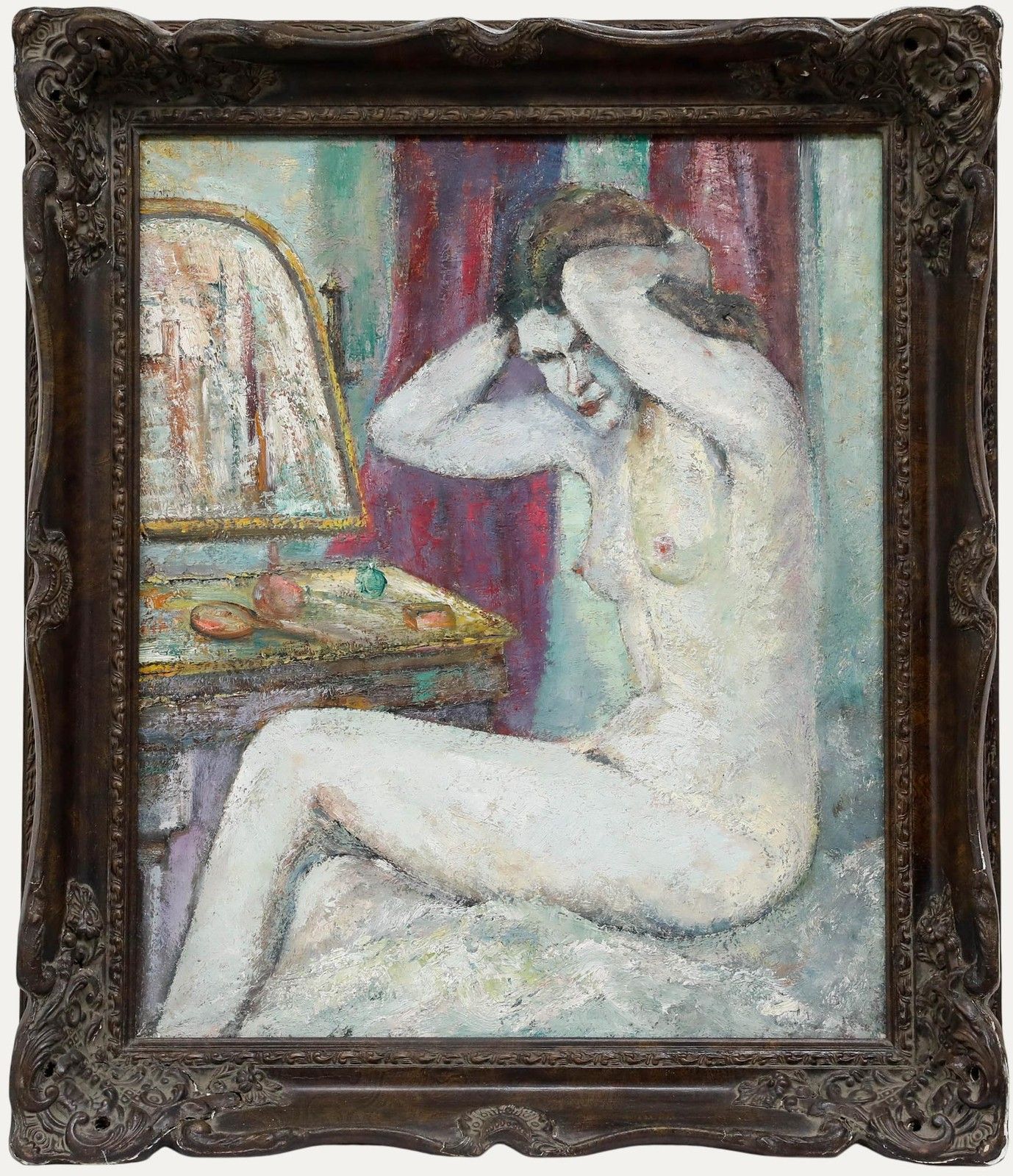 Cyril J. Ross Obe, Roi (1891 1973) Mid 20th Century Oil, Early Morning