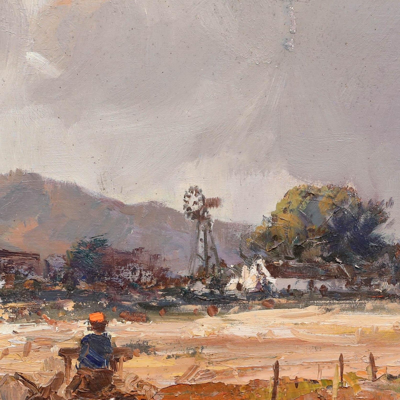 Christiaan Nice (1939 2020) 20th Century Oil, The Journey photo Art