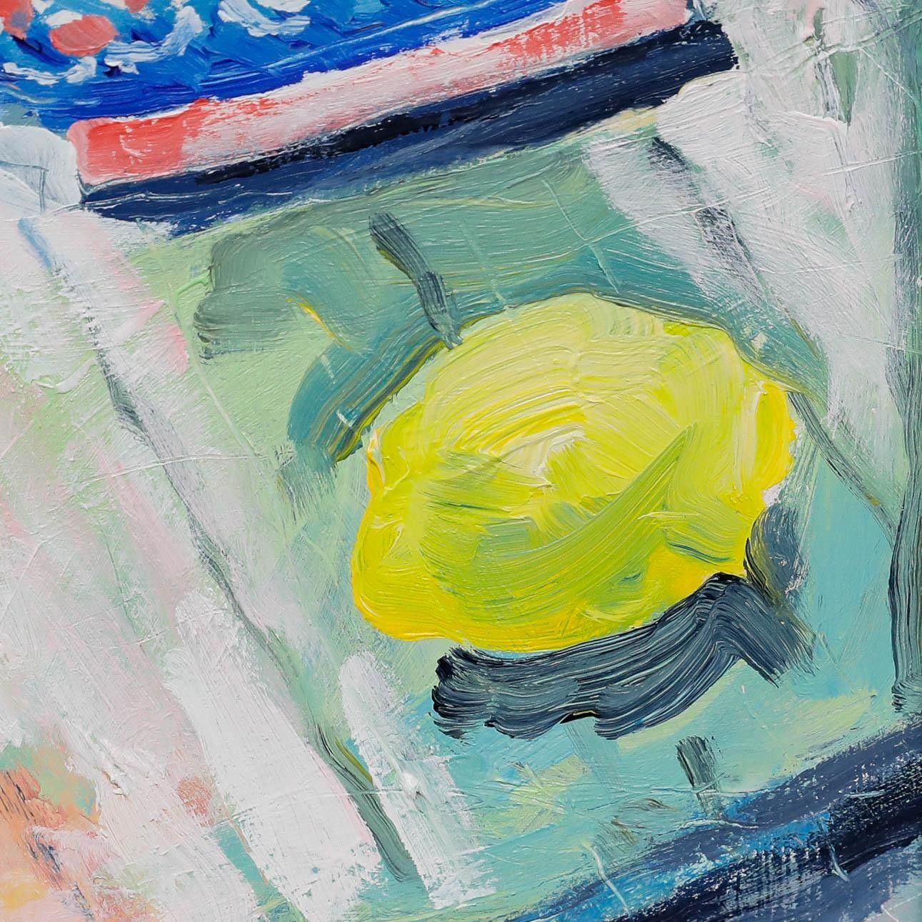Graham Evernden (B.1947) Framed Contemporary Oil, Tabletop photo Art