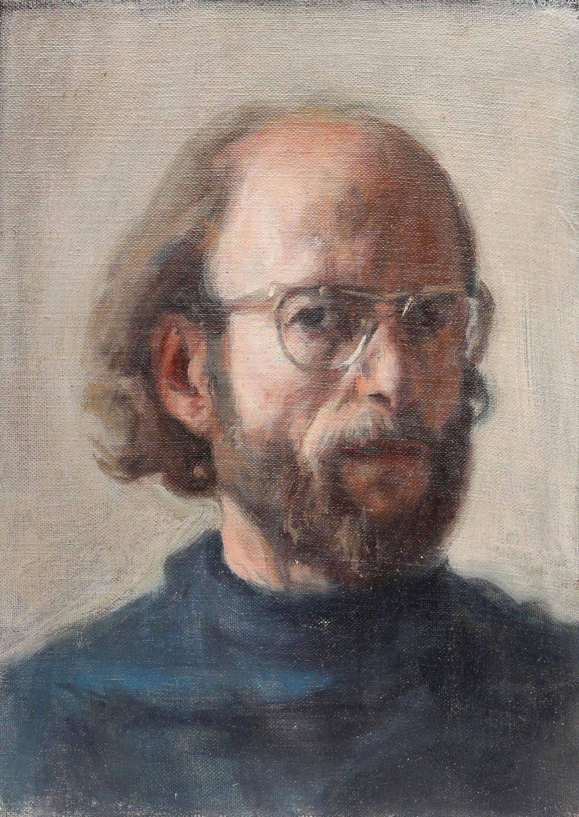 George Weissbort (1928 2013) 20th Century Oil, An Uncertain Glare photo furniture