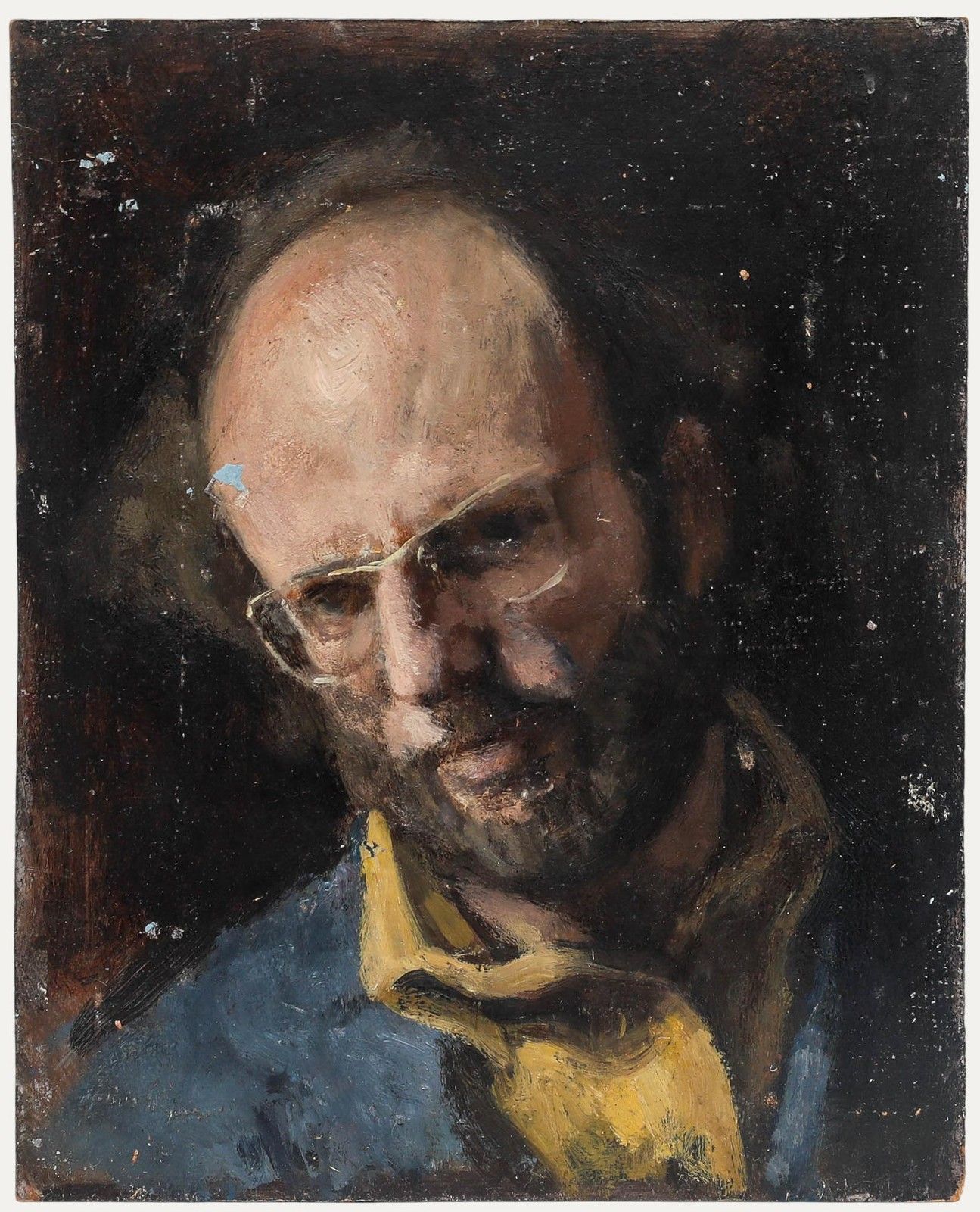 George Weissbort (1928 2013) 20th Century Oil, In Deep Thought