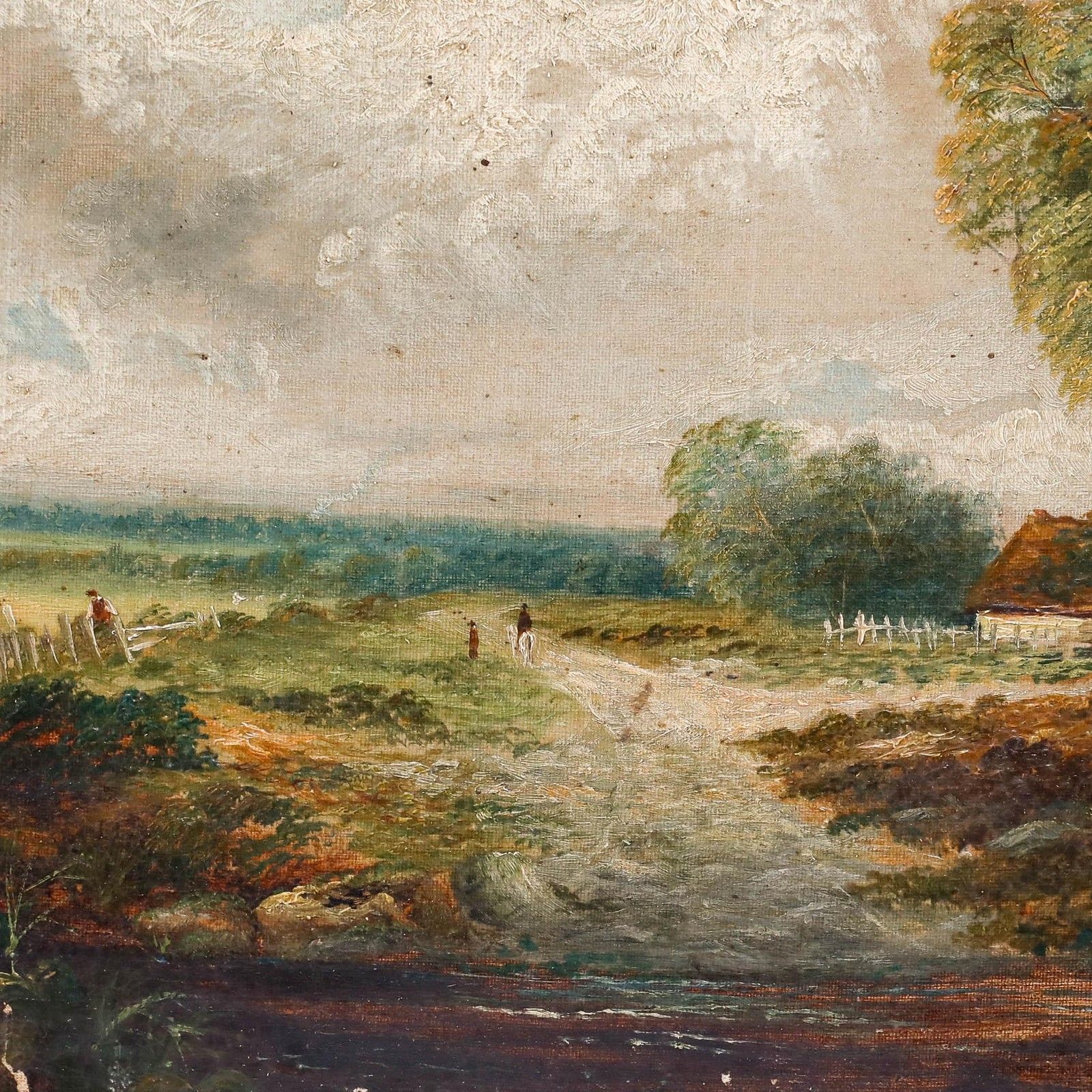 James Mcintyre (Fl.1867 C.1898)  Late 19th Century Oil, The Watermill photo 275.0