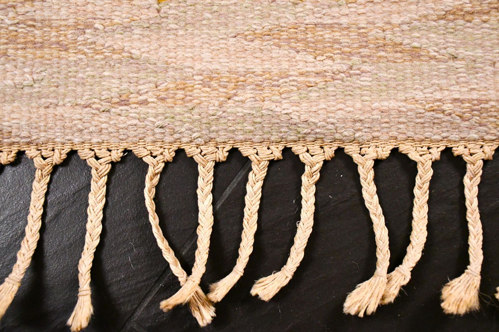 Hand Woven Flatweave Swedish Röllakan Rug By Alice Wallebäck 1950s photo buy
