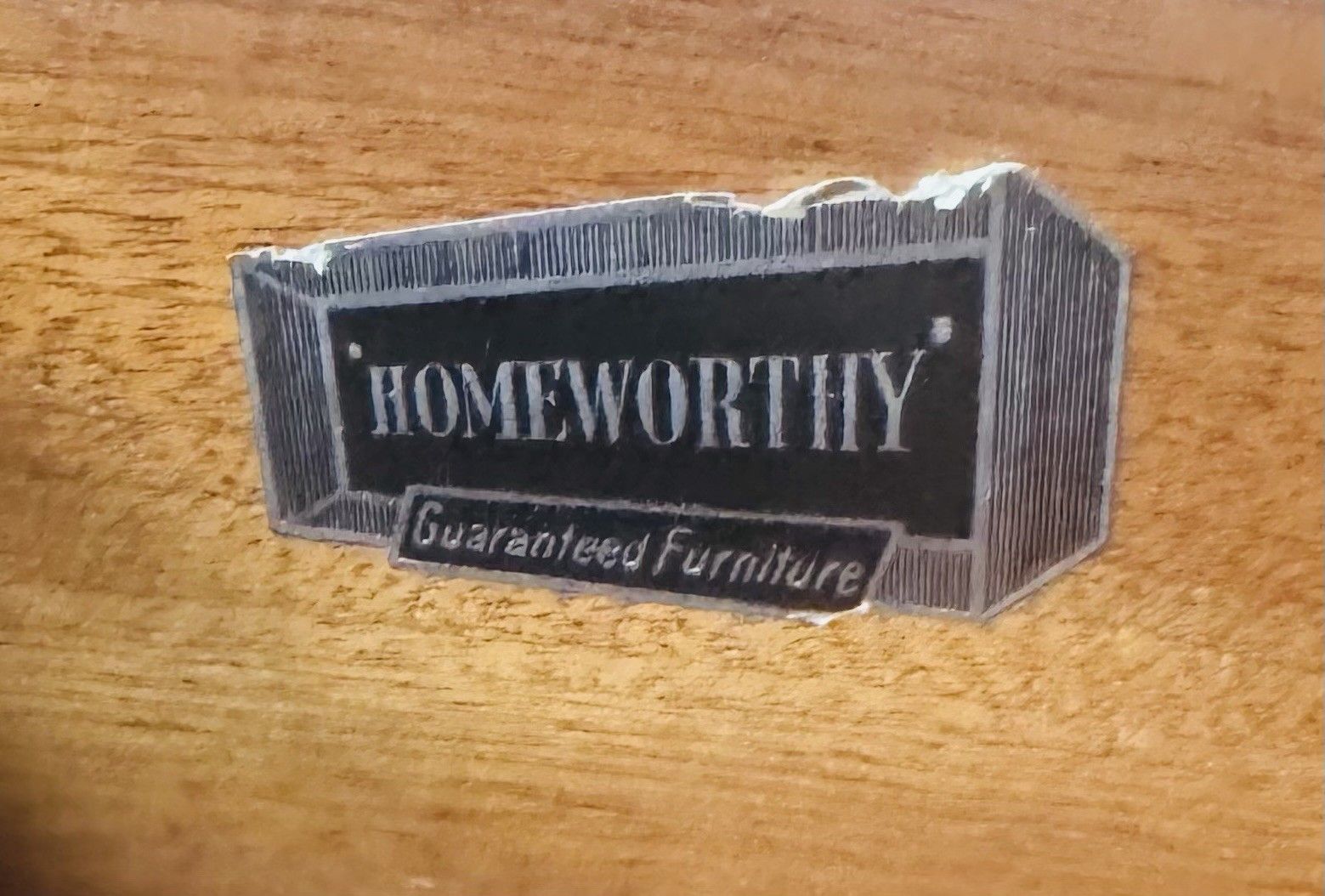 Furniture Homeworthy Walnut Chest Of Drawers Mid Century Retro C1960s Rare photo