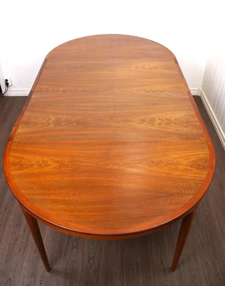 Swedish Teak Dining Table "Facett" By Bertil Fridhagen For Bodafors, 1950s photo Furniture