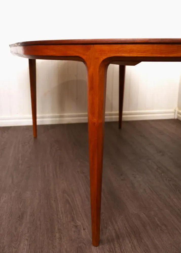 Swedish Teak Dining Table "Facett" By Bertil Fridhagen For Bodafors, 1950s photo 2694.0