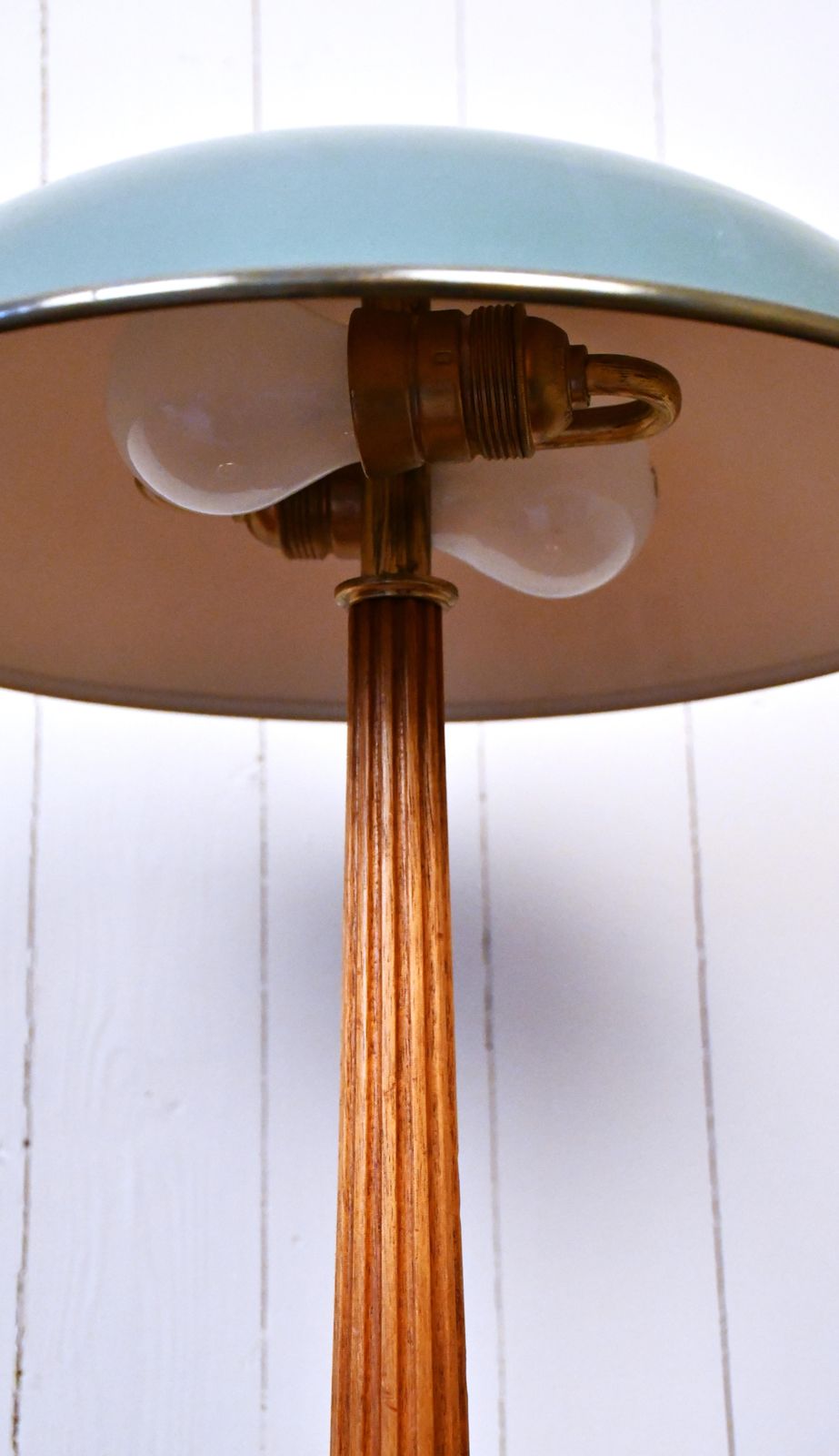 Swedish Modern Table Lamp By Erik Tidstrand For Nordiska Kompaniet, 1940s photo vintage