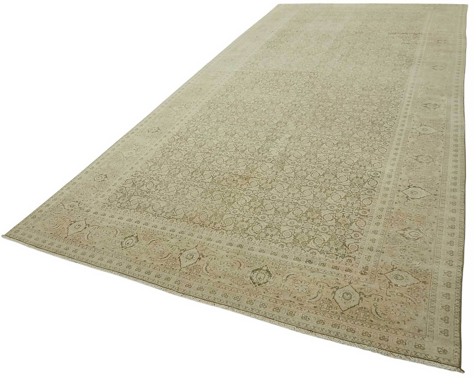 Large Vintage Hand Knotted Rug 240 Cm X 516 Cm photo for sale