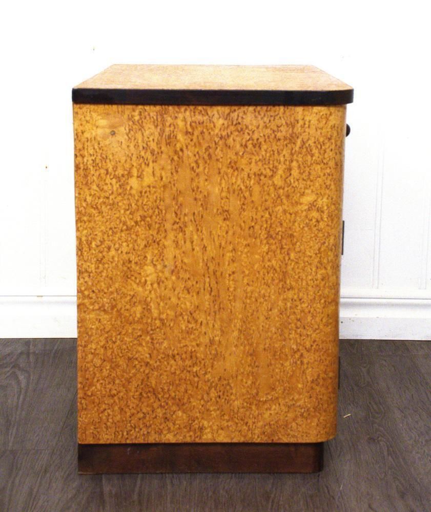 photo for sale Swedish Birch Bedside Tables From Bodafors, 1940s, Set Of 2