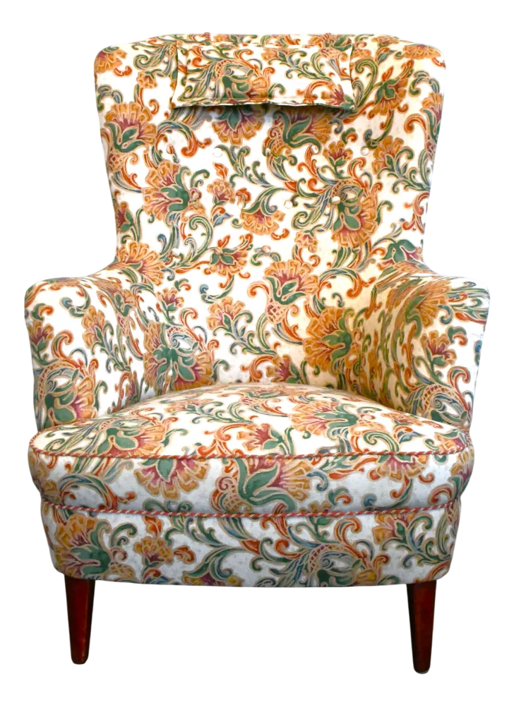 Midcentury Modern Swedish Lounge Chair, 1950s