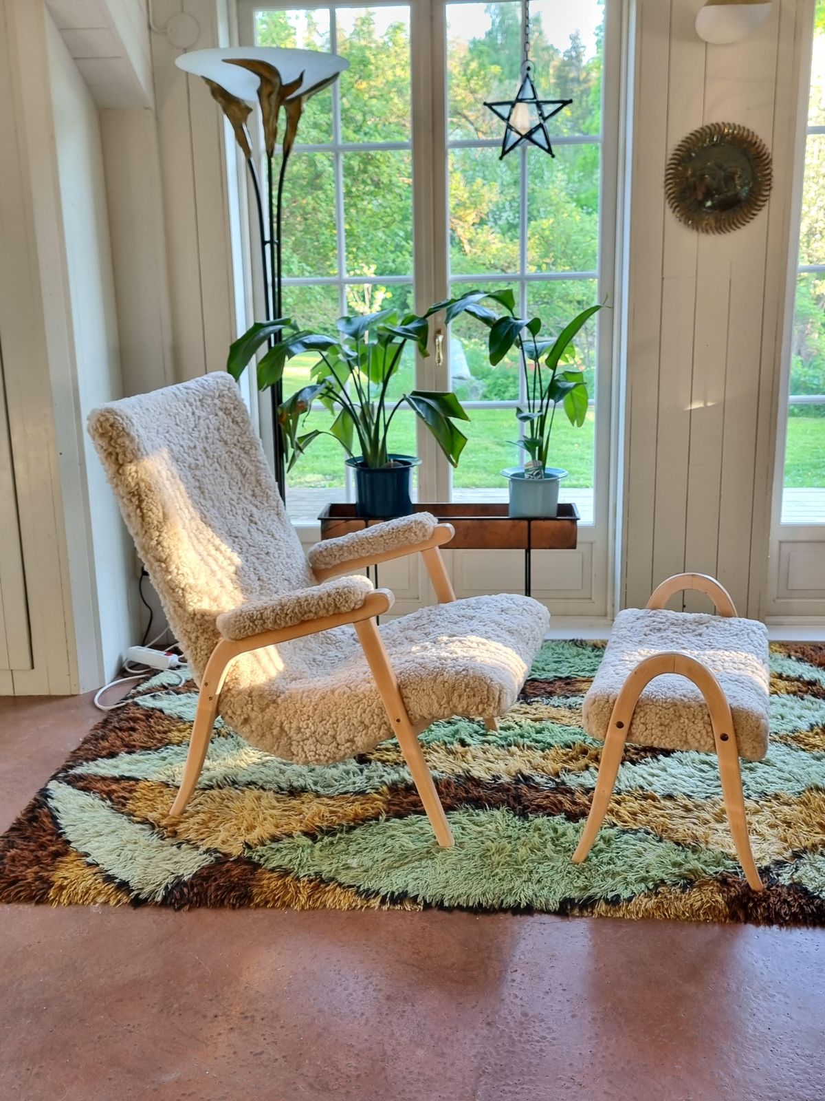 Vintage Benno Lounge Chairs With Ottomans From Ikea, 1970s, Set Of 4 photo vinterior