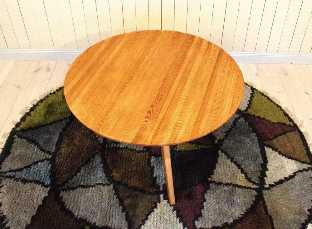Swedish Coffee Table By Carl Malmsten For Svensk Fur, 1950s photo 2151.0