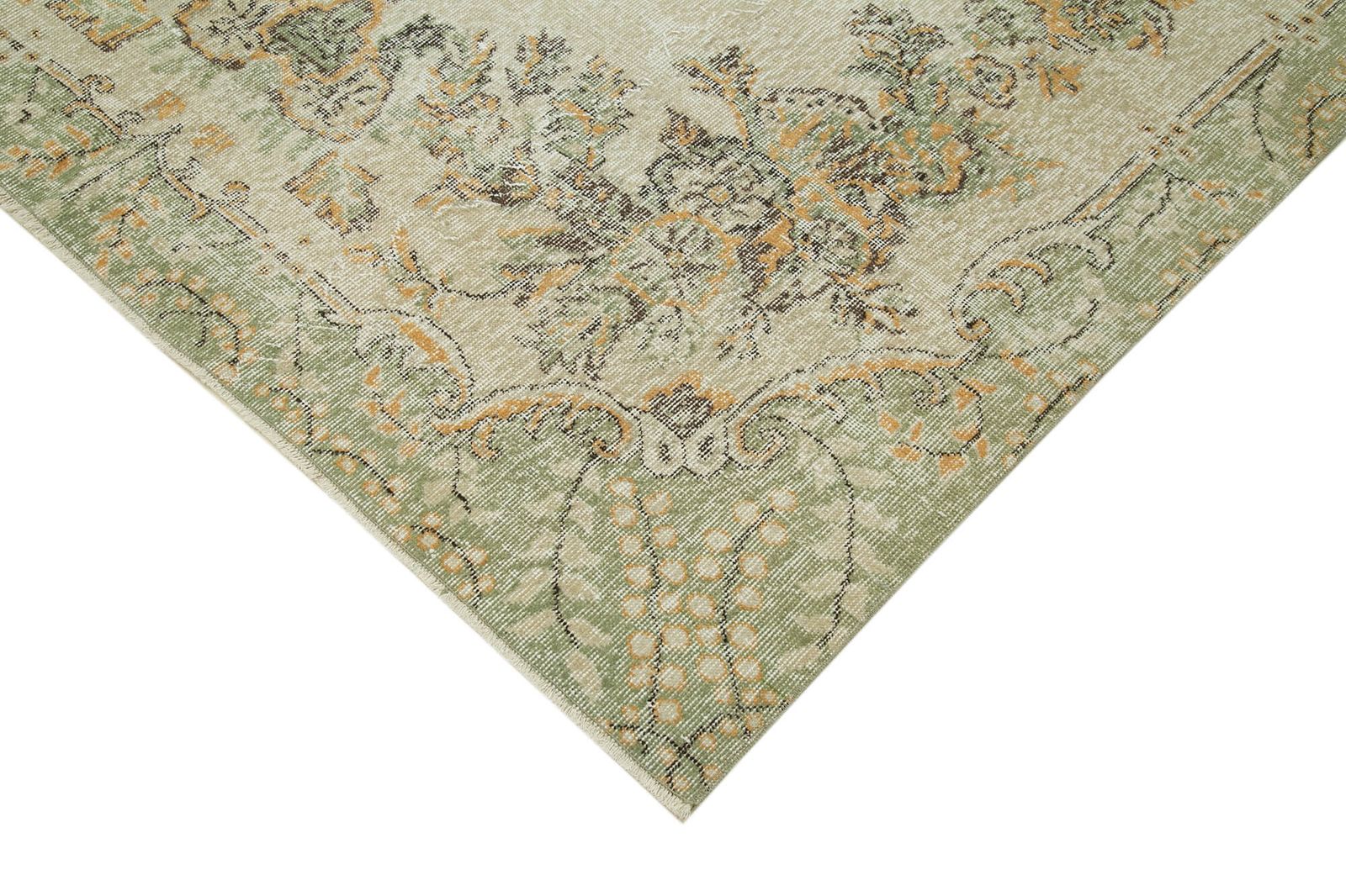 Handmade Beige Turkish Vintage Area Rug 196 Cm X 332 Cm photo Textiles