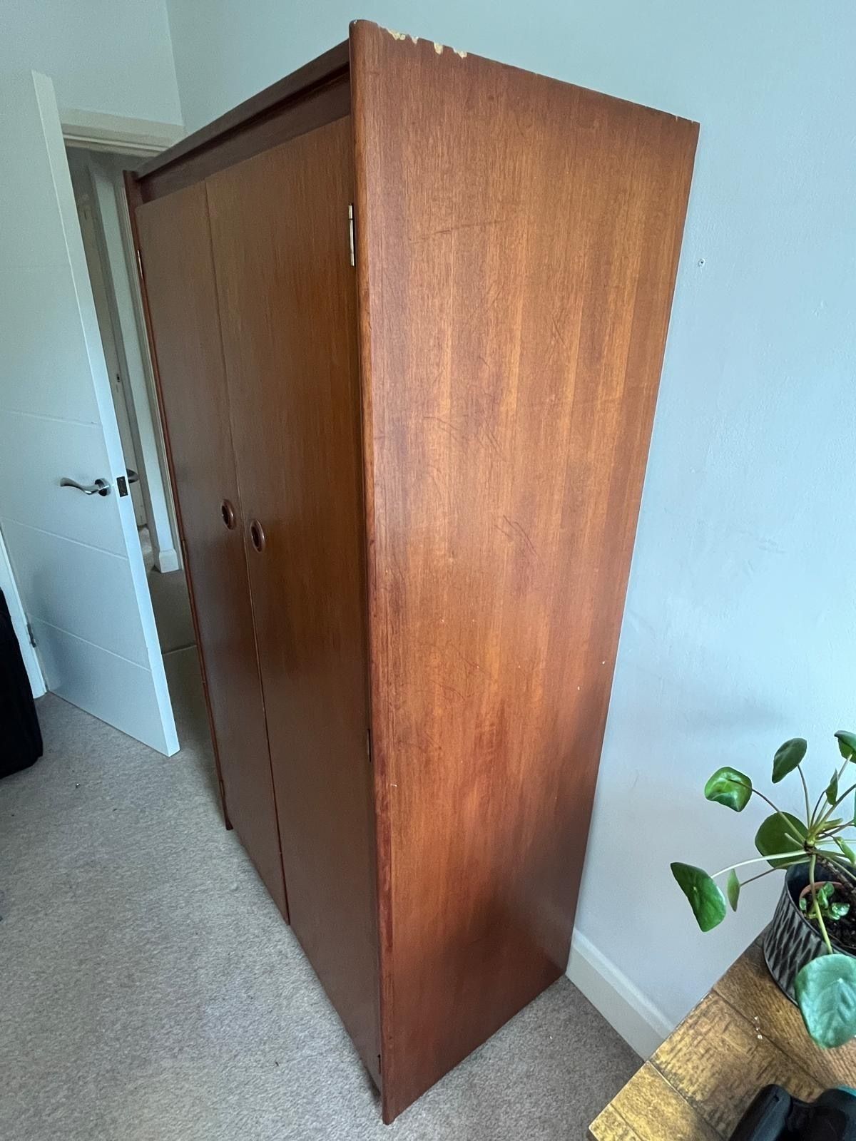 Mid Century Meredew Wardrobe, Mid 20th Century photo for sale