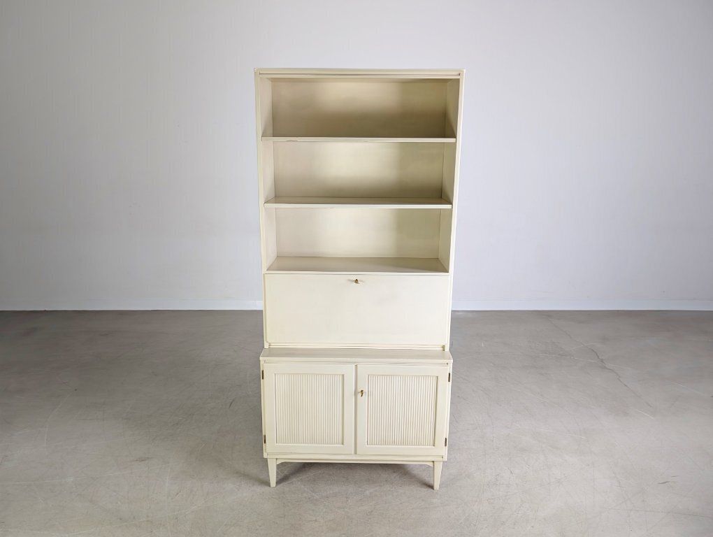 Vintage Secretaire/Boekenkast Svante Skogh – Mid Century photo furniture