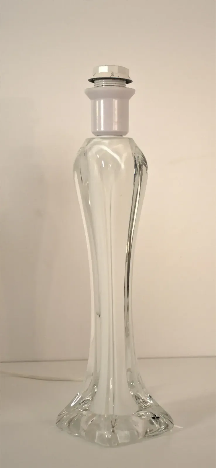photo furniture Large Art Glass Table Lamp By Paul Kedelv For Flygsfors, 1950s