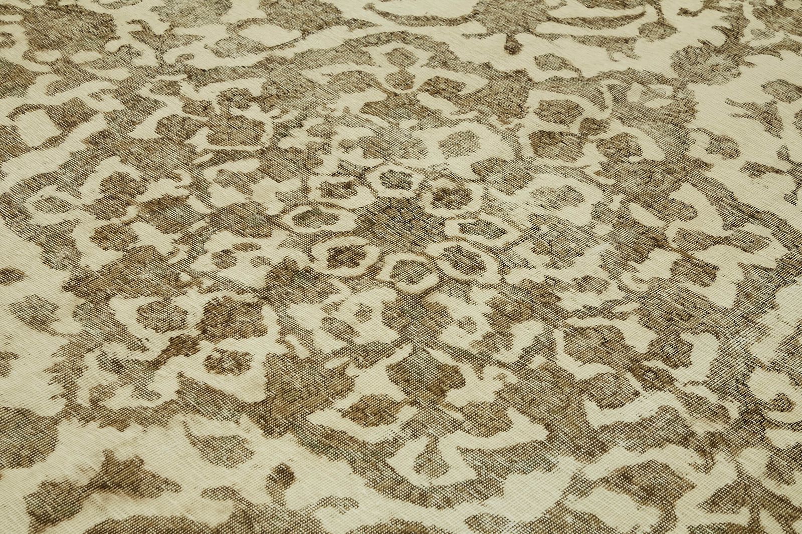 Handmade Beige Vintage Large Area Rug 340 Cm X 298 Cm photo 2445.0