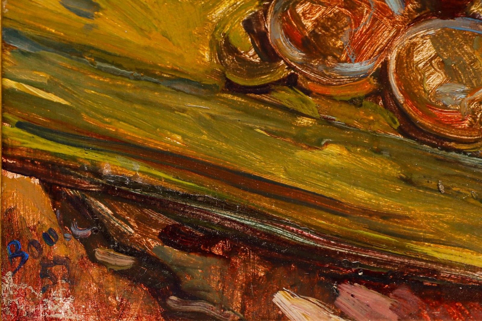Boule 1957 Oil, Still Life With Teacup photo vinterior