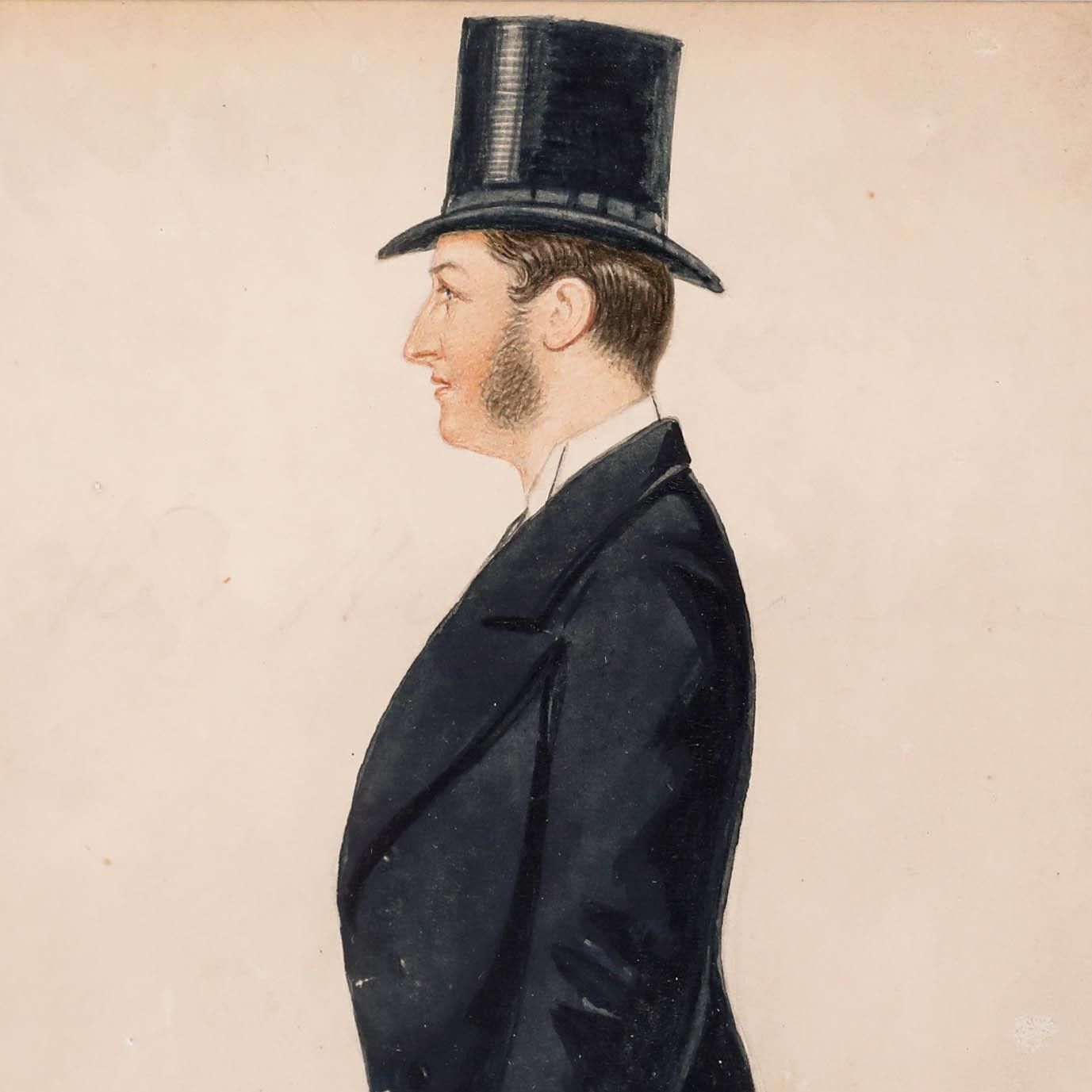 19th Century Watercolour Manner Of Richard Dighton photo Art