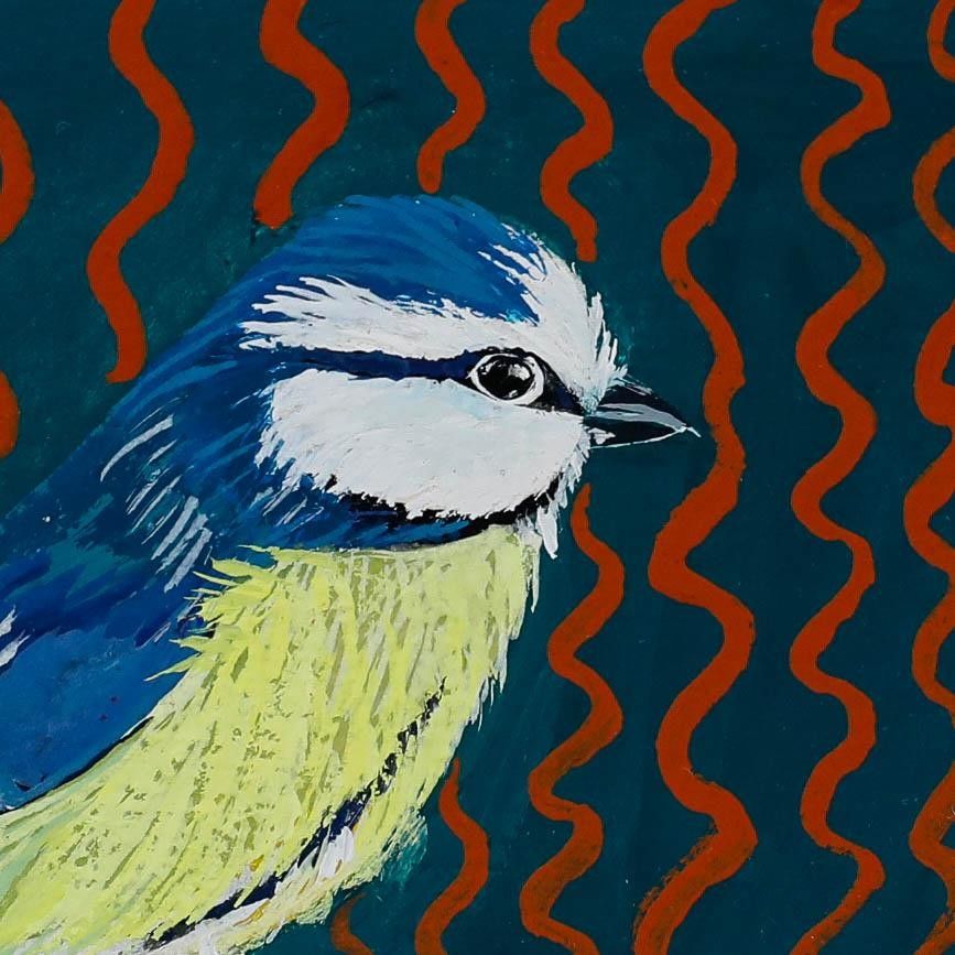 Jemma Jamie 2005 Gouache, Blue Tit photo furniture