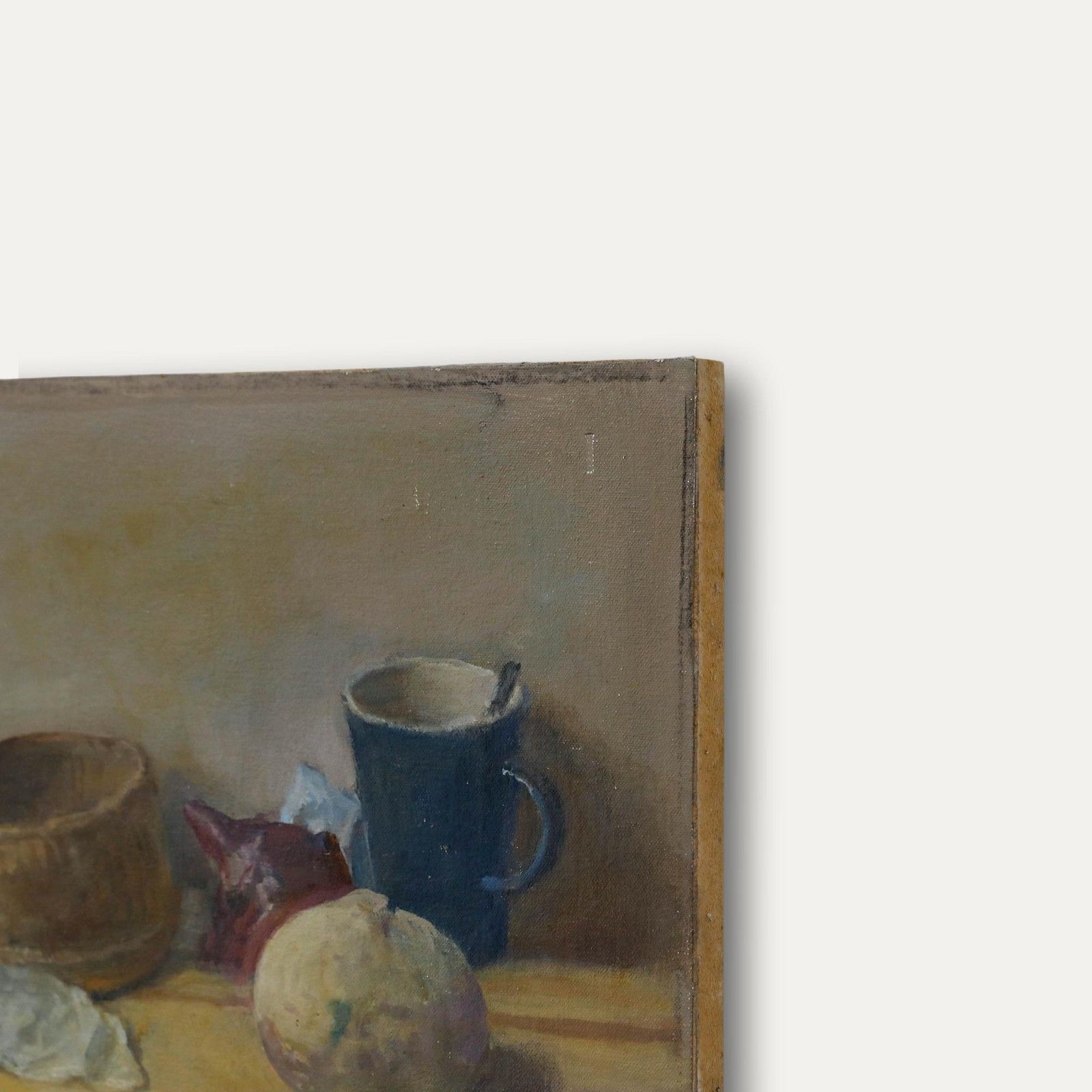 George Weissbort (1928 2013) 20th Century Oil, Still Life With Water Glass photo 275.0