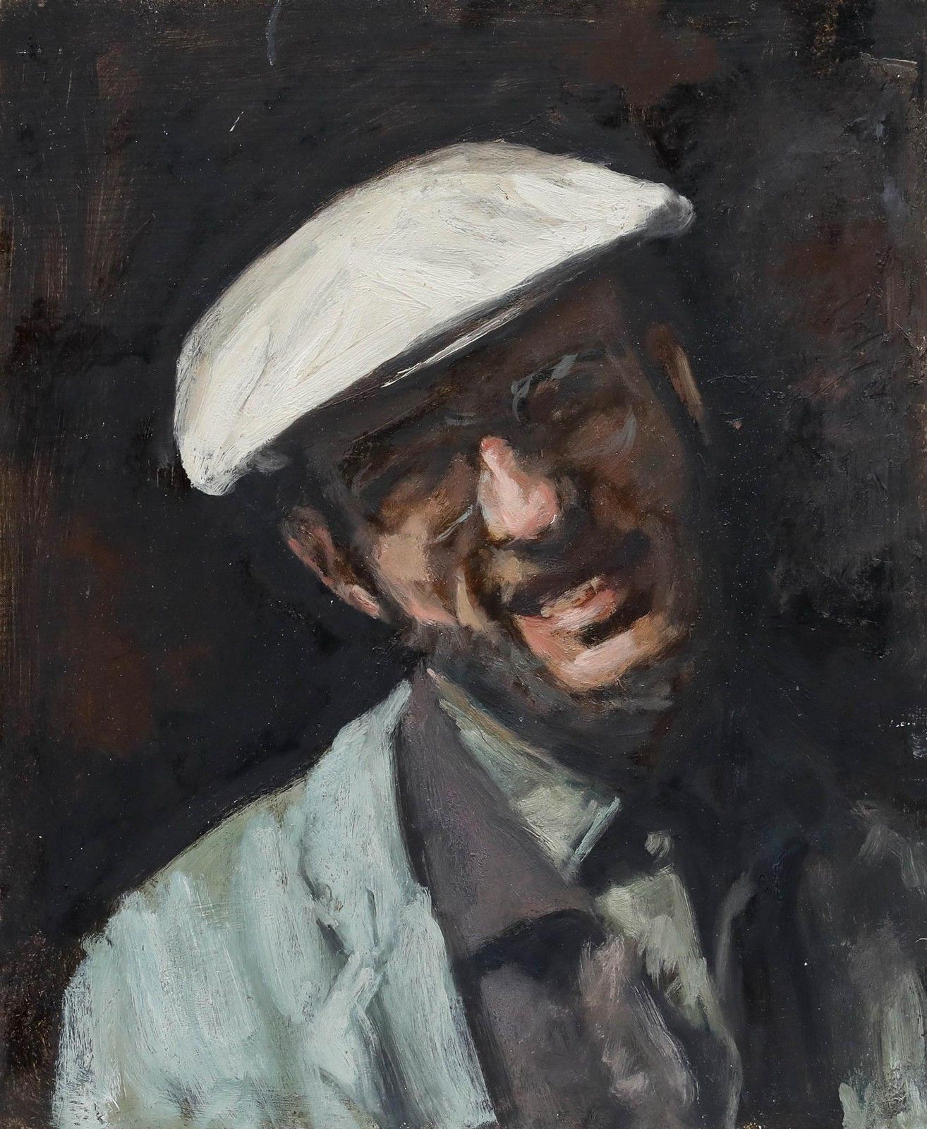 George Weissbort (1928 2013) 20th Century Oil, The White Cap photo furniture