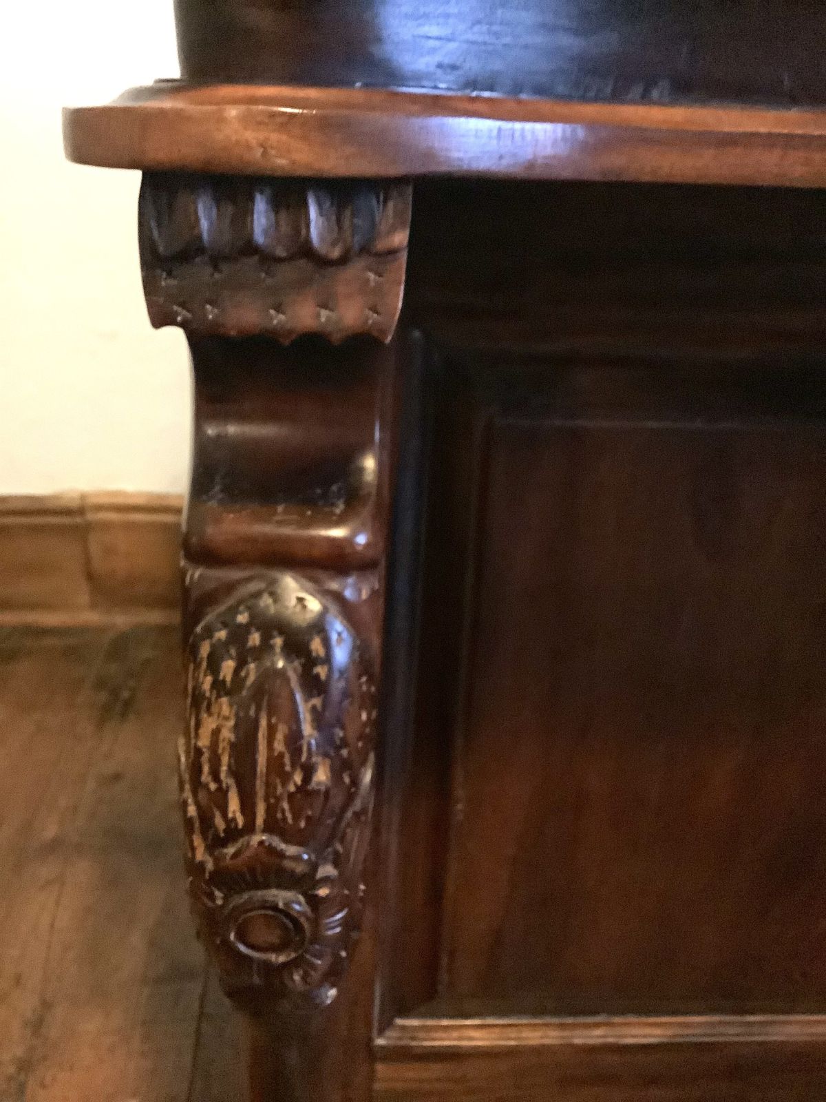 photo vinterior Victorian Mahogany Davenport Secretaire / Writing Desk