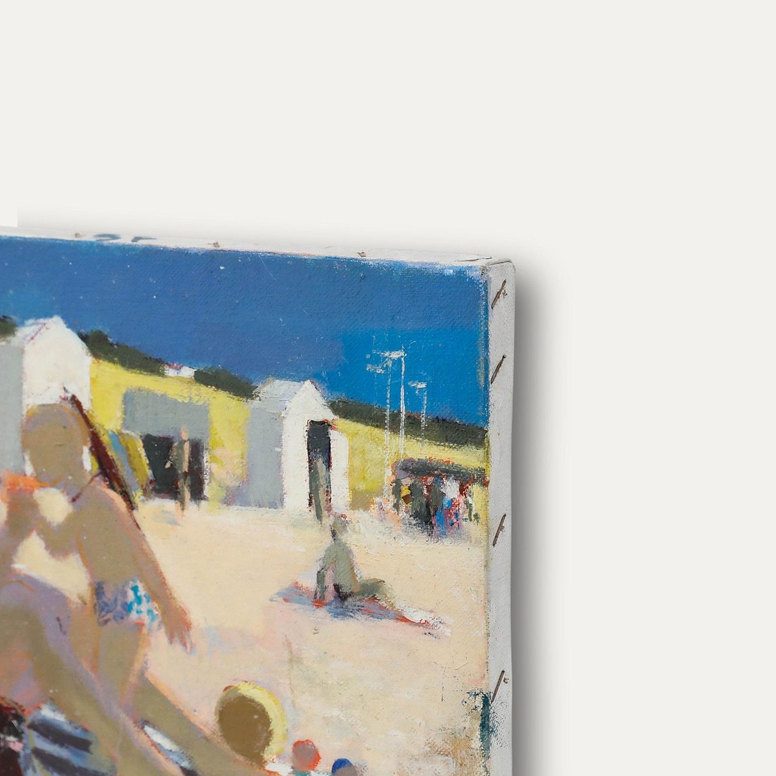 Pierre Neveu (B.1929) 20th Century Oil, On The Beach photo 550.0