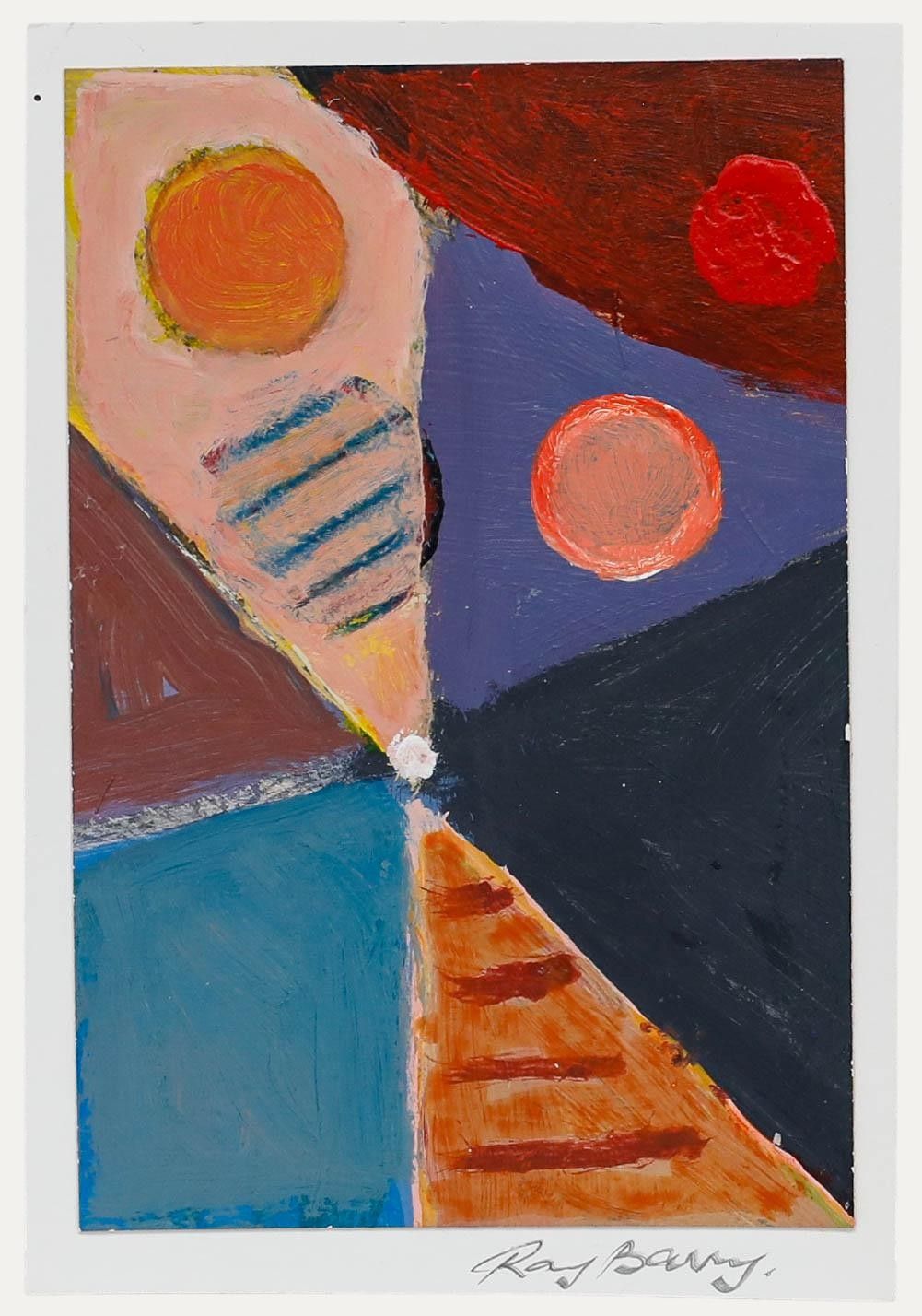 Ray Barry (1931 2022) Contemporary Acrylic, Radial