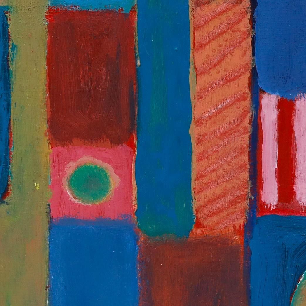 Ray Barry (1931 2022) Contemporary Acrylic, Ladder photo Art