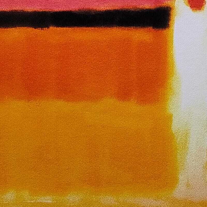 1980s Gorgeous Mark Rothko Limited Edition Lithograph photo vinterior