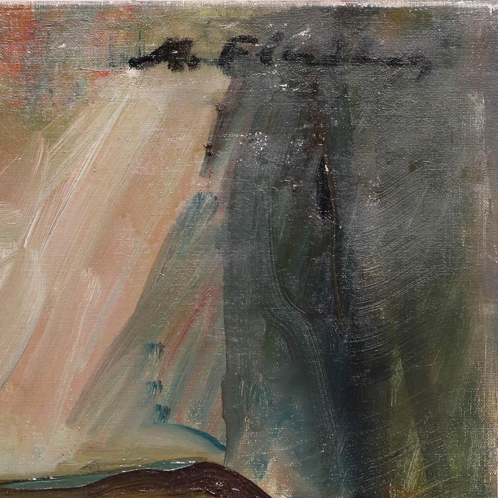 Madeleine Flaschner (1933 2022) 1960 Oil, Still Life With Key photo buy