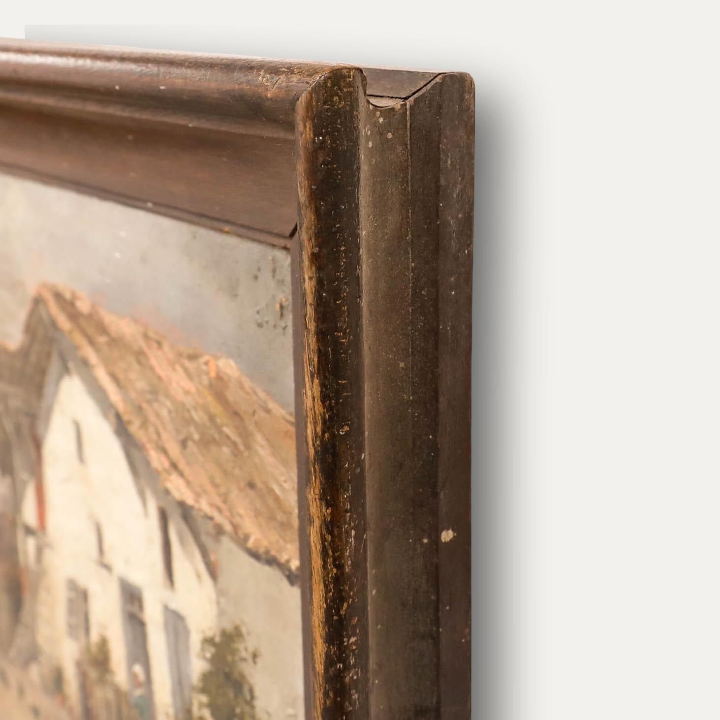 20th Century Oil The Little White Farmhouse photo 275.0