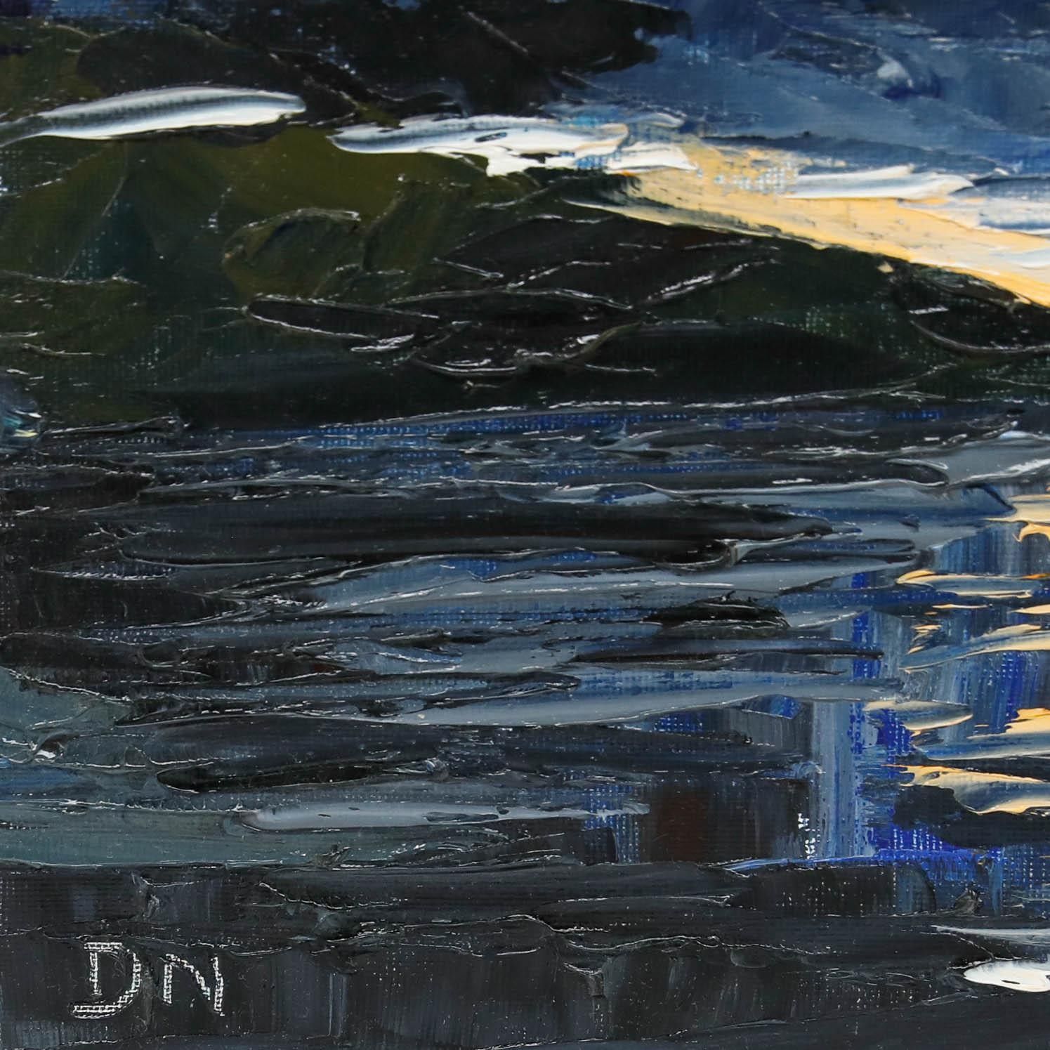 Daniel Nichols Contemporary Oil, Sunset On The Isle Of Skye photo 195.0