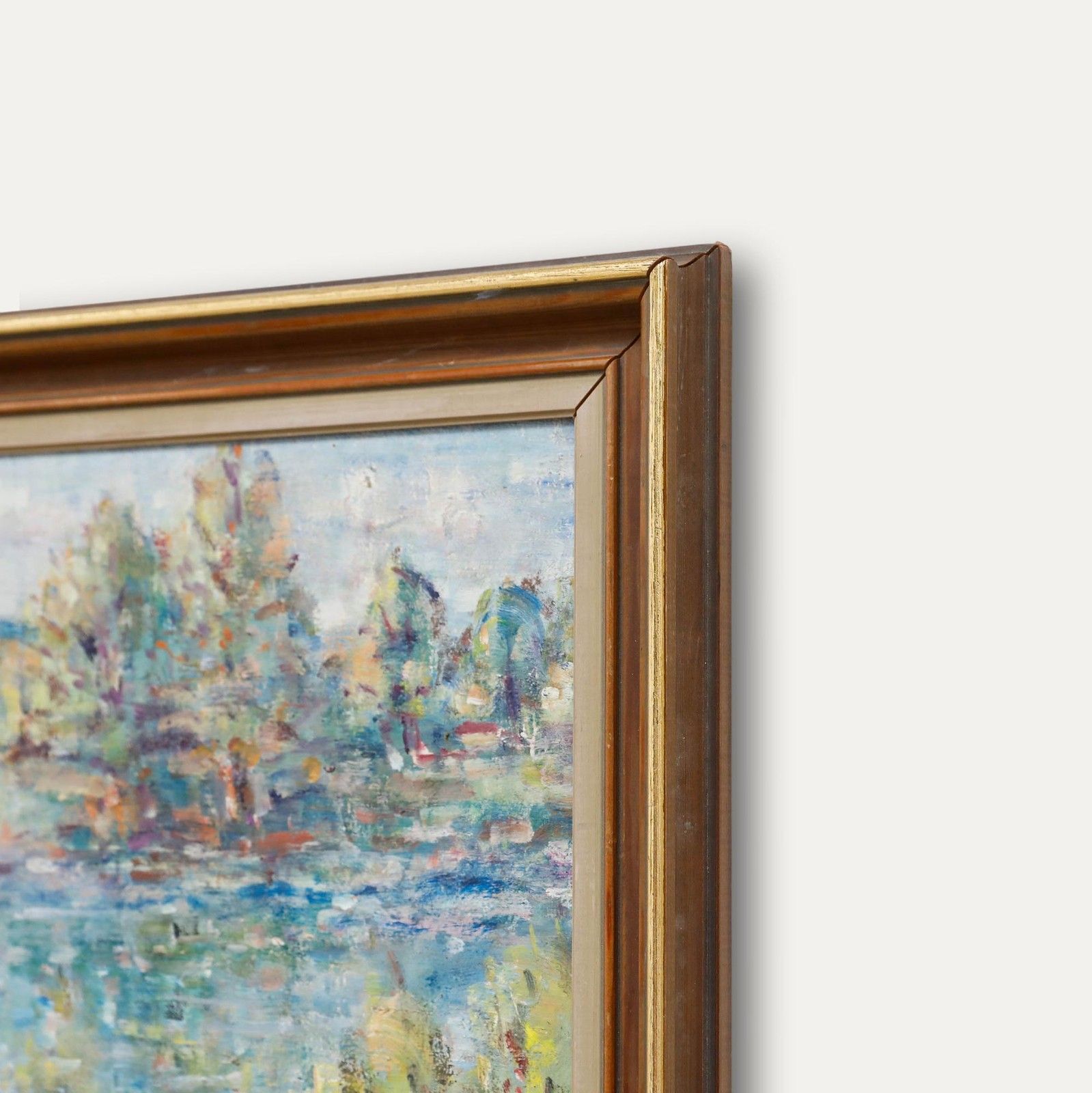 Frank Budgen (1882 1971) Framed Mid 20th Century Oil, Syon House On The Thames photo 395.0