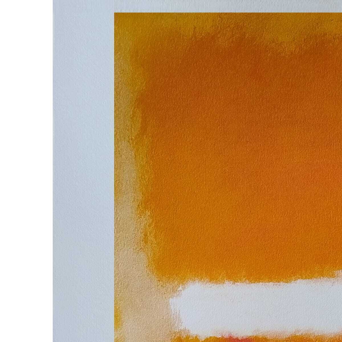 1980s Gorgeous Mark Rothko Limited Edition Lithograph photo for sale