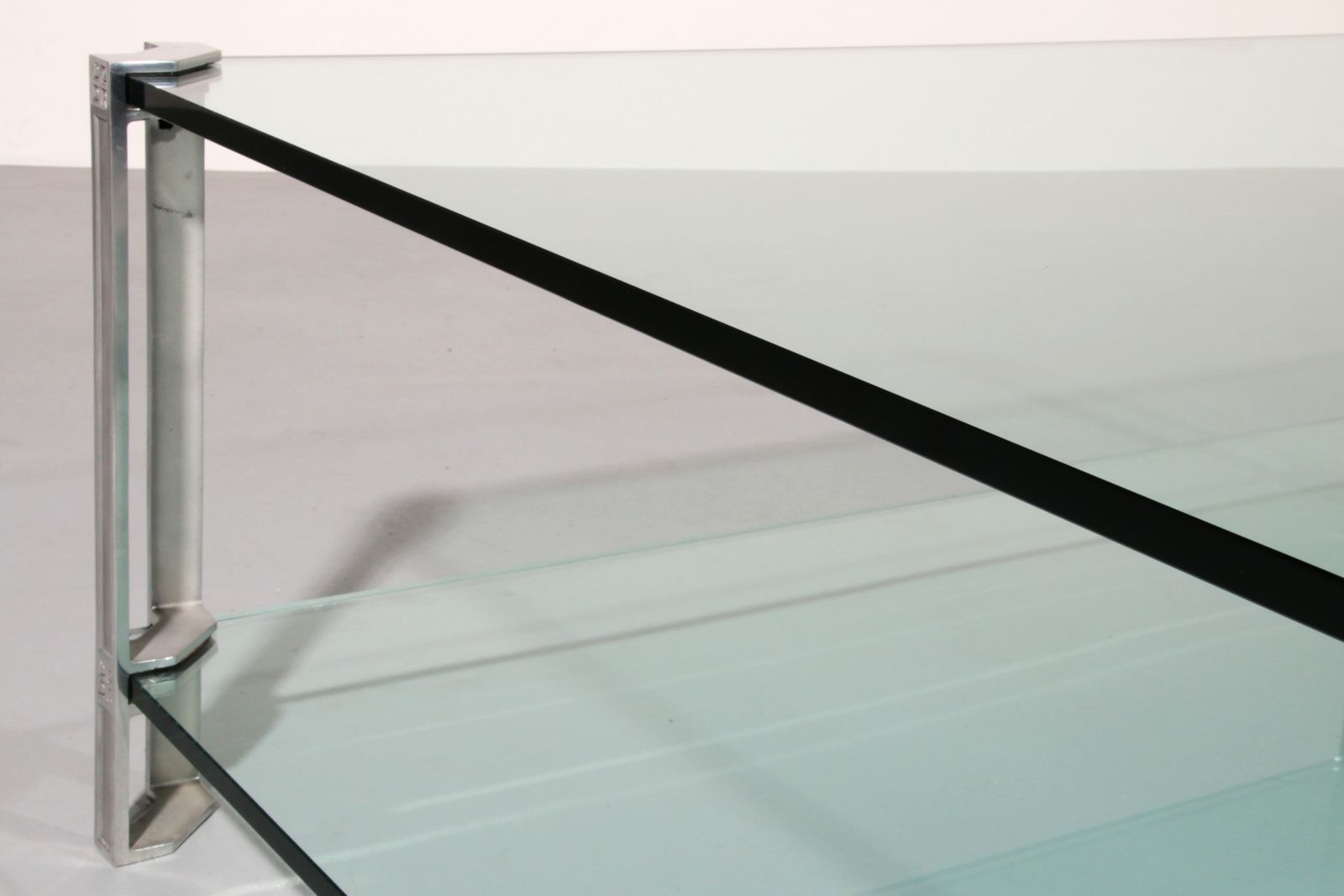 Large Coffee Table By Peter Ghyczy, Model T24 (120x120x45) photo vinterior