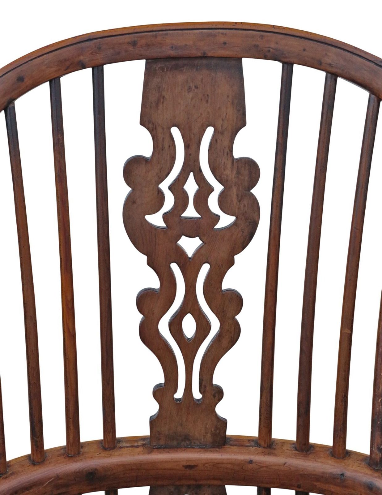 Antique 19th Century Yew & Elm Windsor Armchair Or Carver Elbow Chair– Fine Quality photo vinterior