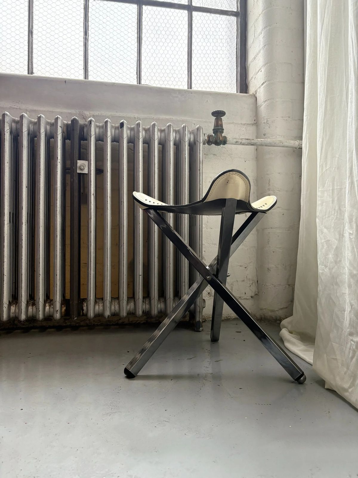 Black Dog Folding Stool, Denmark Circa 1998 photo furniture