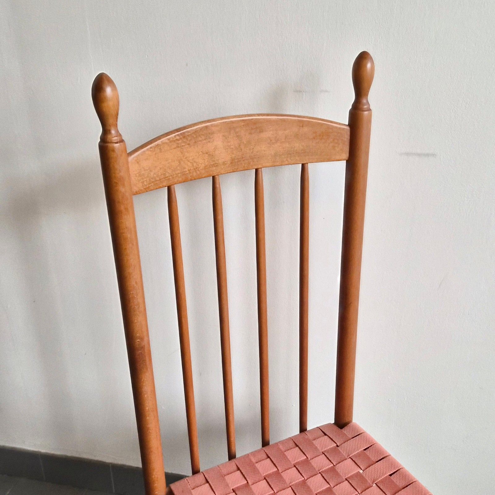 Vintage Jaren 1980 "Root" Set Van 4 Stoelen Voor Rock Wood En Heter – 80s Retro photo vinterior