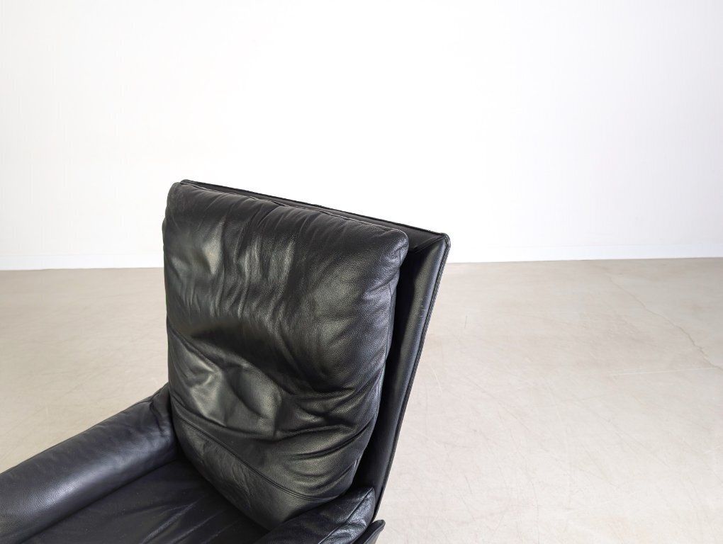 photo furniture Original Wk Wohnen Armchair Design Armchair Leather Black